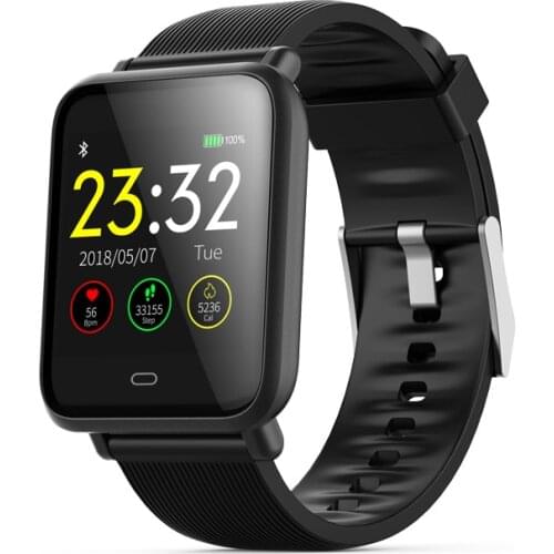 Q9 Blood Pressure Heart Rate Monitor Bluetooth Smart Watch Men Women Sport Smartwatch Waterproof Tracker For Android Ios Phone