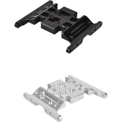 1/10 Aluminum Alloy CNC Alloy Gear Box Mount Holder for 1/10 Rc Crawlers Axial SCX10 D90 D110