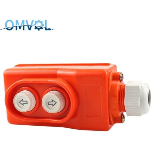 1PC remote controller rainproof type station COB-21 COP-21 crane control switch button