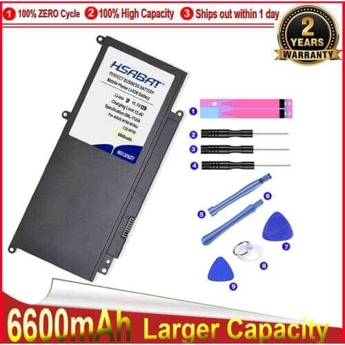 HSABAT 0 Cycle 6600mAh C32-N750 Battery for ASUS N750 N750J N750JK N750JV N750Y47JK-SL N750Y47JV-SL Replacement Accumulator