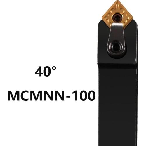 BEYOND 40° MCMNN-100 16mm 20mm 25mm MCMNN2020K12-100 Turning Tool Holder CNC External Lathe Cutter Carbide Inserts use CNMG Tool