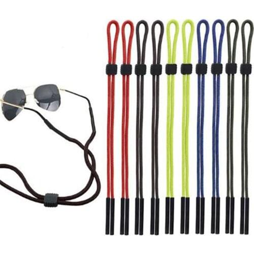 Elastic Eyeglasses Cord Adjustable Glasses Lanyards Neck String Cord Retainer Strap Head Band Glasses Rope sunglasses cord