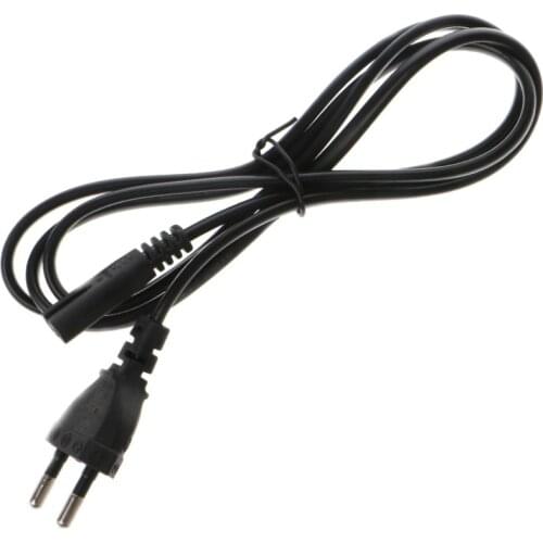 1.5m Figure 8 Power Cable Cord Euro EU European 2 Pin AC Plug