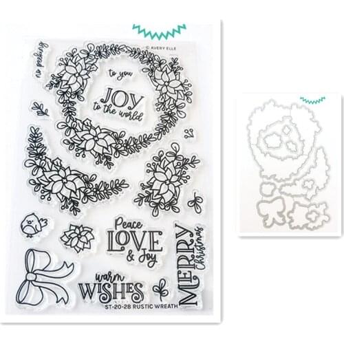 JOY WISH Metal Cutting Dies and Stamps Card Scrapbook Diary Handmade Decoration Embossing Template DIY New 2021