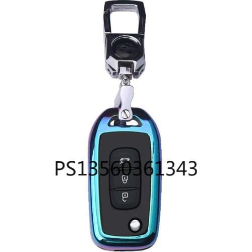 Suitable for Renault Koleos Kadjar metal key cover shell buckle