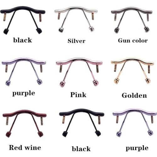 Single HoleType Myopia Glasses Metal Bracket Rimless Nose Bridge Frame Accessories Wholesale GH878