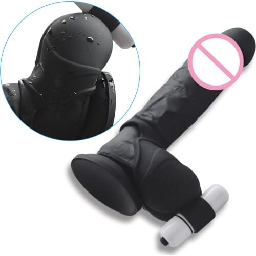 Men Penis Testicle Massager Vibrator Testis Scrotum Stretcher Ball Bag Silicone Male Delay Ejaculation Ring Sex Toys For Man