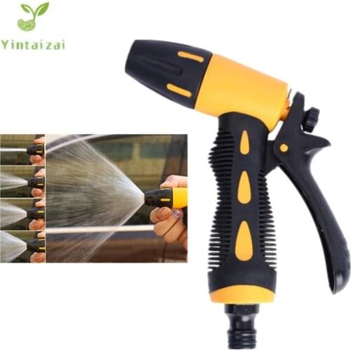 Garden Hose Nozzles Adjustable Water Gun Hose Sprayer for Car Wash Cleaning Watering Garden Sprinkler Hose Connector