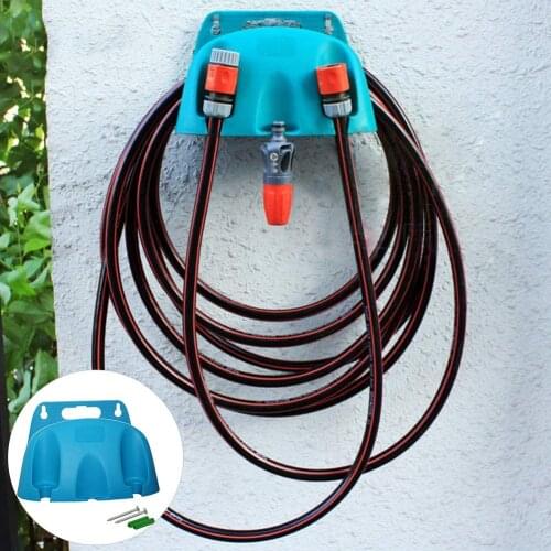 Wall Mount Garden Pipe Hose Storage Holder Dispenser Rack Cable Organizer Tool