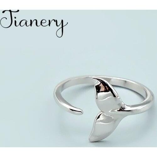 New Trendy Charm Fish Rings For Women Men Boho Knuckle Party Rings Punk Cocktail Jewelry Girls Gift anillos 2021