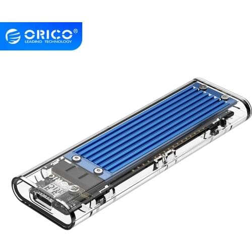 ORICO M.2 SSD USB3.1 Type-C hard disk box is compact, easy to carry supports 2TB,Transmission rate up to 10Gbps,ORICO TCM2M-C3