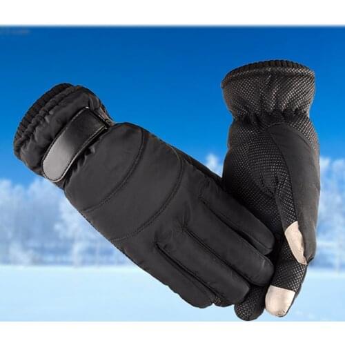 Men Touch Screen Skiing Gloves Waterproof Windproof Winter Warm Anti-slip Skating Ski Outdoor Snowboard Motorcycle Gloves