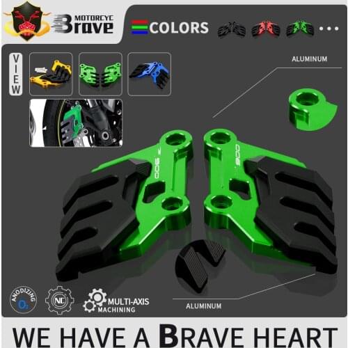 Motorcycle CNC Front Brake Disc Caliper Brake caliper Guard Protector Cover For KAWASAKI Z900 2017 2018 2019 2020 Z 900