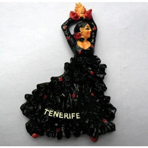 QIQIPP Spain original single travel commemorative refrigerator stickers Canary Islands Tenerife travel collection travel gifts