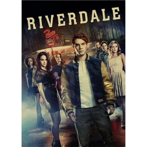 Riverdale Pre-Printed 11CT Cross-Stitch DIY Embroidery Kit DMC Threads Hobby Handmade Painting Handiwork Home Decor Decor