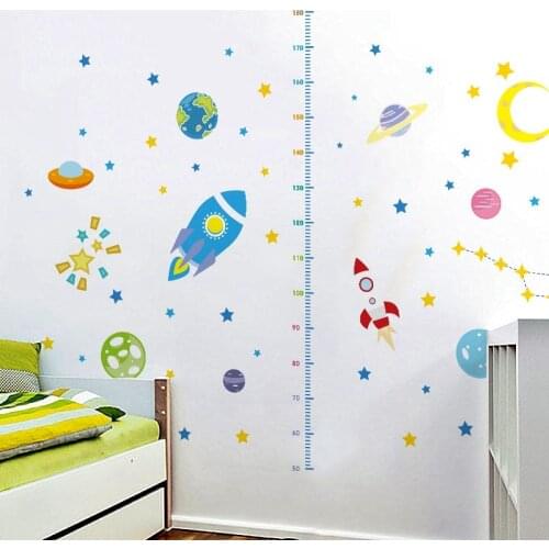 Baby Room 3d Self Adhesive Wallpaper DIY 3d Vinyl Wallpaper Wall Decor Stickers Height Measurement Vinyl Wall Stickers Desktop