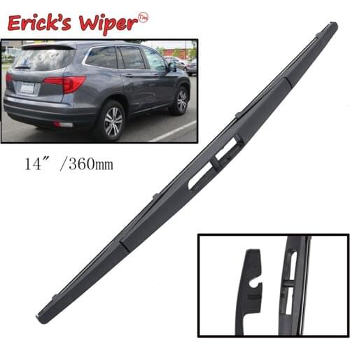 Ericks Wiper 14" Rear Wiper Blade For Honda Pilot MK3 2016 2017 2018 2019 Windshield Windscreen Rear Window