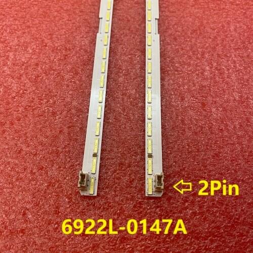 2 PCS LED Backlight Strip For LG 60UH6150 60UH6090 60UH625V 60UH6035 60UH615A 6922L-0147A 6916L2653A 6916L2652A LC600FGE FJ M3
