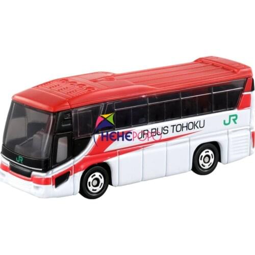 Takara Tomy Tomica No.72 824879 HINO S'ELEGA JR BUS TOHOKU KOMACHI Model Kit 1:156 Miniature Simulation Vehicle Diecast Car