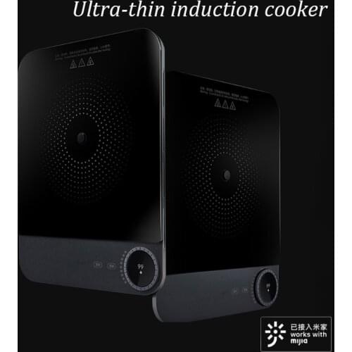Xiaomi Mijia Ultra-thin Induction Cooker 2100W High Power 100W Low Power Heat Continuous OLED Knob 99 gears Adjustable Heating