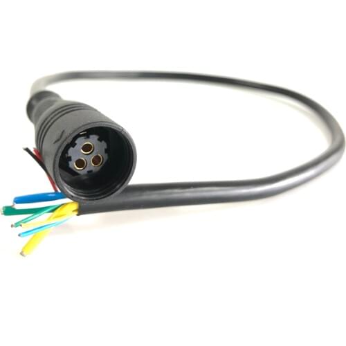 Z916 Motor Cable Connector Female Side 9 Pin with 3 Phrase and 6 Signal Wires Bafang Fat Hub Harness