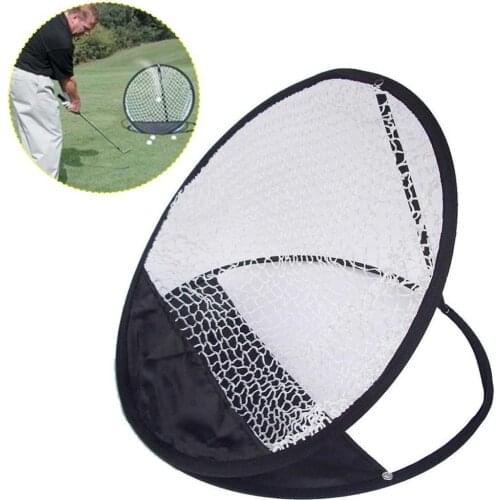 1pc Golf Chipping Net Portable Pitching Golf Target Training Practice Chipping Hitting Net Basket