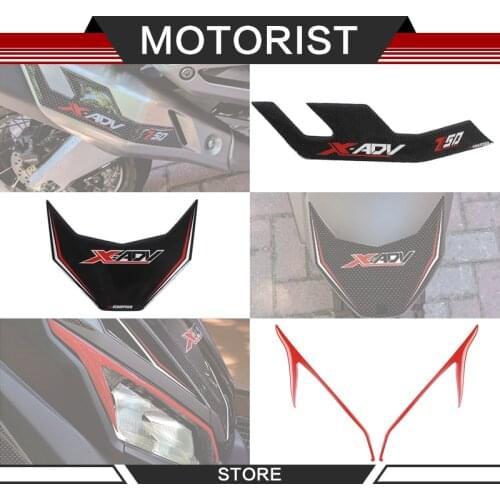 3D motorcycle for HONDA XADV 750 X-ADV 1000 300 saddle sticker oil tank cover exhaust pipe headlights sticker fender 3D stickers