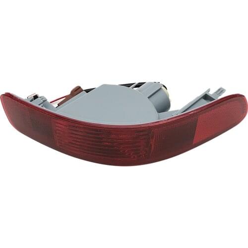 Left Right Red Rear Bumper Light Brake Fog Reflector Lamp Tail Warning Lamp For Mitsubishi Outlander EX 2007 - 2012