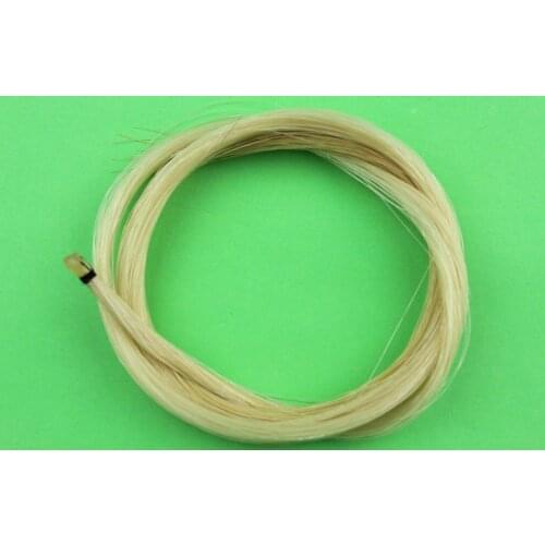 20 hanks horse hair violin bow hair white Horse Tail Hair 80-85 cm