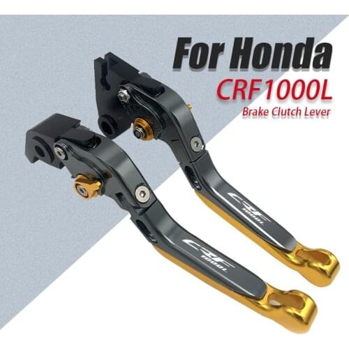 CRF 1000L For Honda CRF1000L Africa Twin 2015 2016 2017 2018 2019 Motorcycle Folding Extendable Brake Clutch Levers