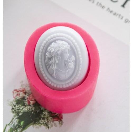 Elliptical Female 3d Silicone Mold DIY Handmade Soap Silicone Mold Cold Soap Mold Soap Making Supplies Cake Chocolate Mold