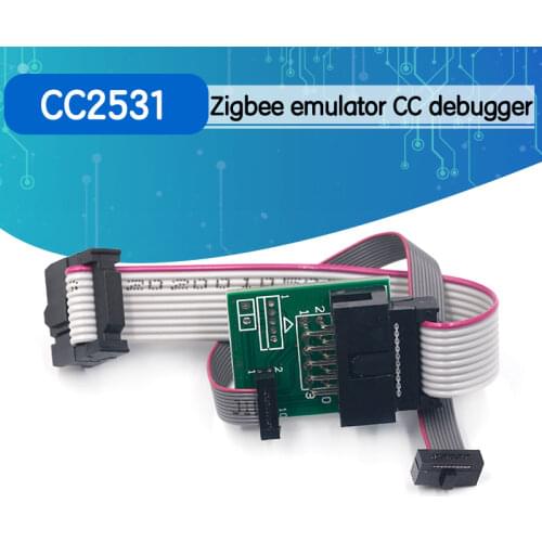 CC2531 Zigbee Emulator CC-Debugger USB Programmer CC2540 CC2531 Sniffer with antenna Bluetooth Module Connector Downloader Cable