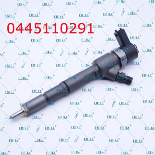 ERIKC 0 445 110 291 Common Rail Fuel Injector Assembly 0445110291 Auto Engine Diesel Injection 0445 110 291 for BAW Fenix 3.2