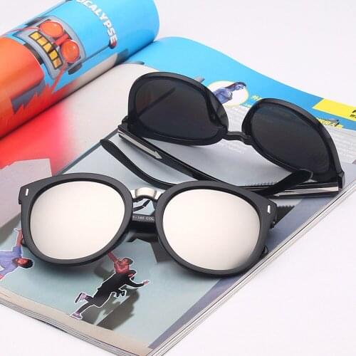 Colorful Classic Round Sunglasses Women Vintage Rice nail Sun Glasses for Men Luxury Designer Eyewear Female Gafas De Sol Mujer