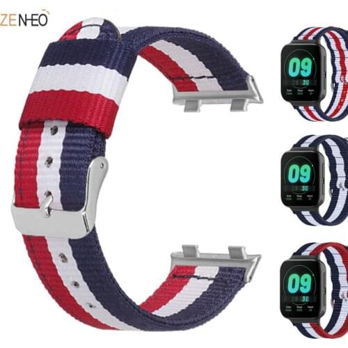 New Nylon Watch Strap For Oppo Watch 41mm 46mm Watchband Colorful Wristband Sport Band Bracelet For Oppo Watch 46mm 41mm