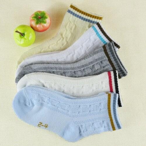Wholesale 0-8 years British style infant socks boy socks childrens socks baby sock 5 pair /lot
