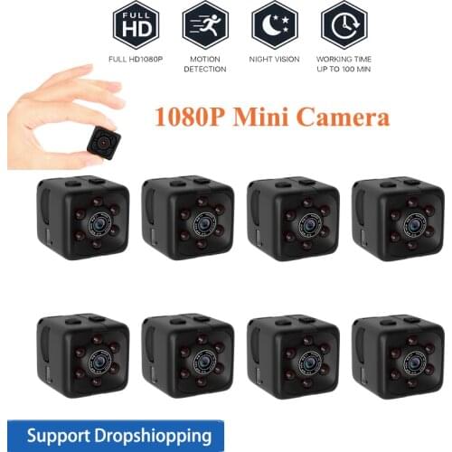 1-10PCS SQ11 Mini Camera 1080P Portable Cube Camera Mini Security Camera Night Vision Motion Detection,for Multiple Scenarios