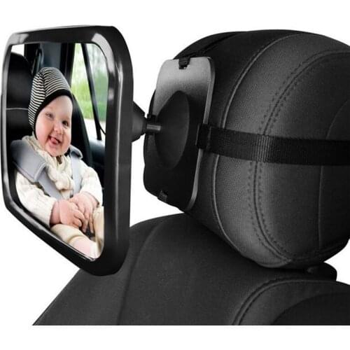 Adjustable Wide Car Rear Seat View Mirror Baby Child Seat Car Safety Mirror Monitor Headrest High Quality Car Interior Styling