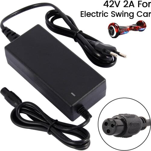 42V 2A Universal Battery Fast Charger for Hoverboard Smart Balance Wheel 36v electric power scooter Adapter Charger EU/US Plug