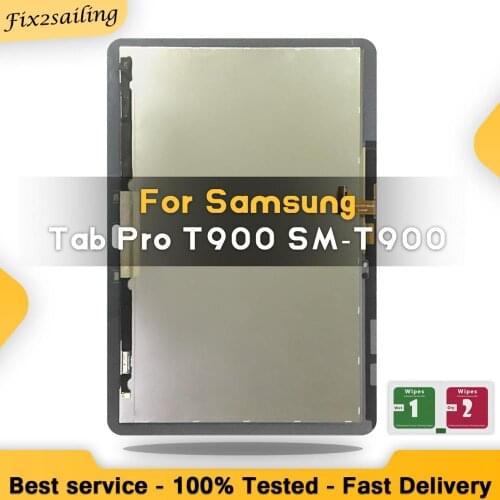 100% Tested LCD For Samsung GALAXY Tab Pro T900 SM-T900 Display Touch Screen Digitizer Sensors Assembly Panel Replacement Parts