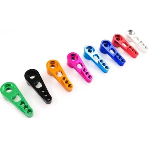 1PCS Aluminum Metal 25T Servo Steering Arm for WLtoys 12428 12429 A959 A949 A969 A979 K929 1/18 RC Car Upgrade Parts