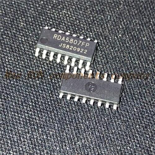 10PCS/LOT RDA5807FP RDA5807 SOP-16 SOP16 SMD New original In Stock