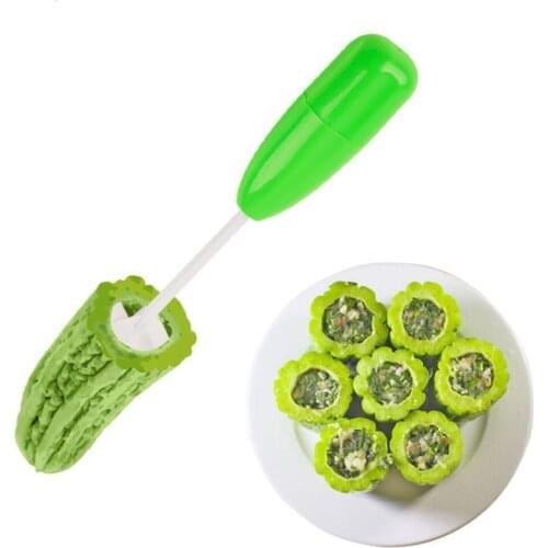 4pcs Hammer Style Hollow-Out Veggie Drill (1 Set) Replaceable Heads Vegetable Spiral Cutter Vege Drill Spiralizer Digging Device
