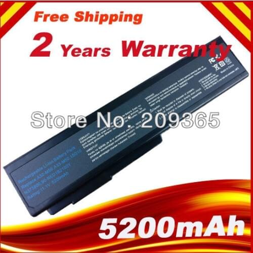5200MAH Laptop Battery for Asus N61 N61J N61D N61V N61VG N61JA N61JV N53 A32 M50 M50s N53S N53SV A32-M50 A32-N61 A32-X64 A33-M50
