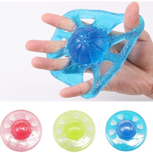 8 Holes Hand Grip Strengthener Finger Extensor Exerciser Wrist Rehabilitation