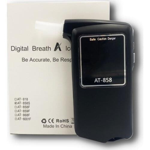 Breathalyzer Alcohol Tester Professional Police Digital Breath Quick Response Breathalyzer LCD for the Drunk Drivers by CDEN