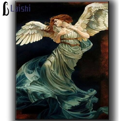 Diamond Painting The appearance of a classical angel full Diamond Embroidery pattern Square rhinestone Mosaic Pictures Needlewor