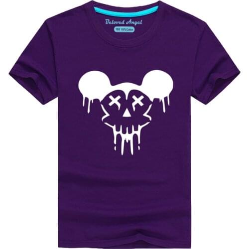 Children Summer Short Sleeve T-Shirt Kids 3D Print Luminous T Shirts For Christmas Baby Costume Boy Girl Tops Tee Clothes