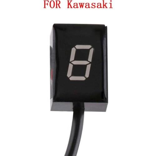 FOR Kawasaki Z250/SL Z300 Z650 Z750 Z750R Z800 Z800E Z900 Z1000 Motorcycle 1-6 Level Ecu Plug Mount Speed Gear Display Indicator