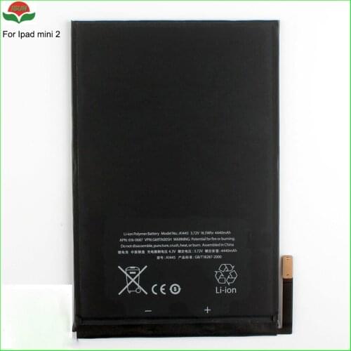 ISUN 5pcs/lot 6471mAh mini2 mini3 battery A1512 for ipad mini 2 Mini 3 A1489 A1490 A1491 A1599 battery for Apple